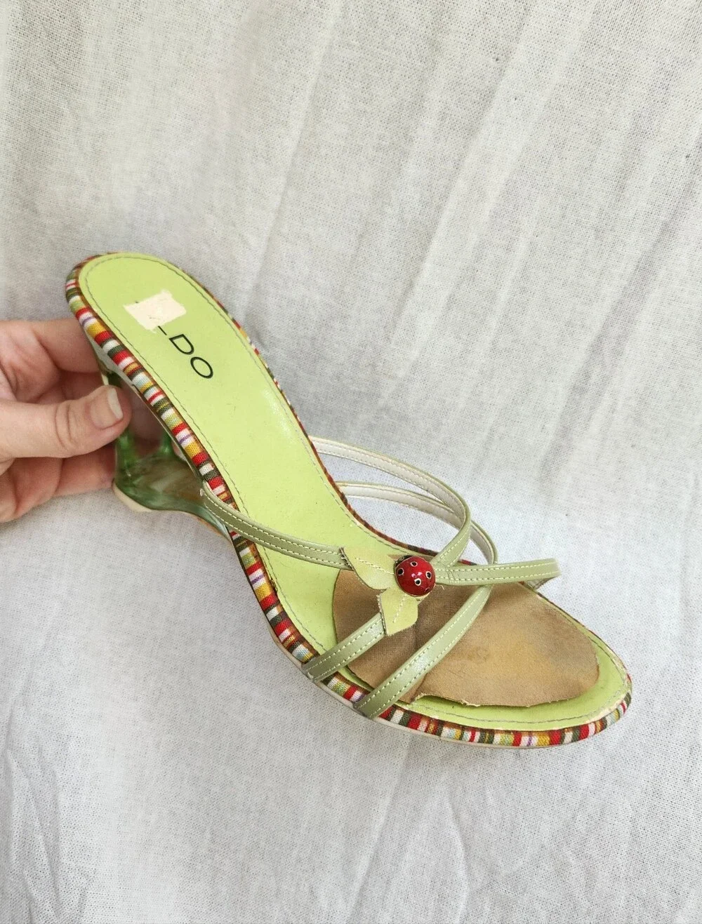Vintage Ladybug Heels